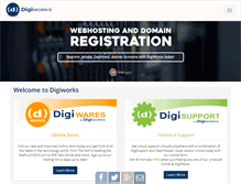 Tablet Screenshot of digiworks.co.za