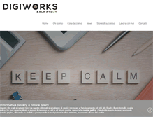 Tablet Screenshot of digiworks.it